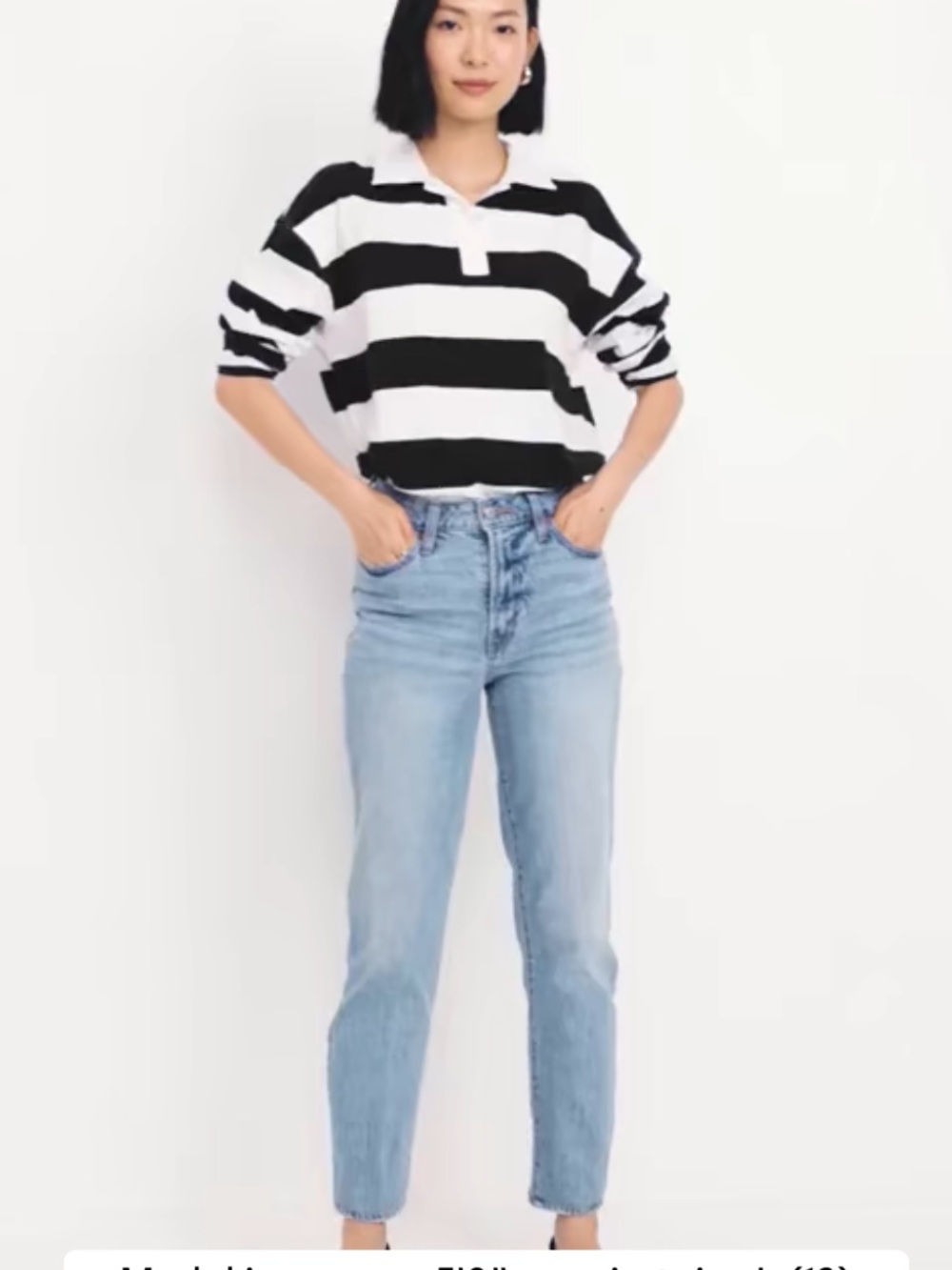 Old Navy high rise OG straight jeans